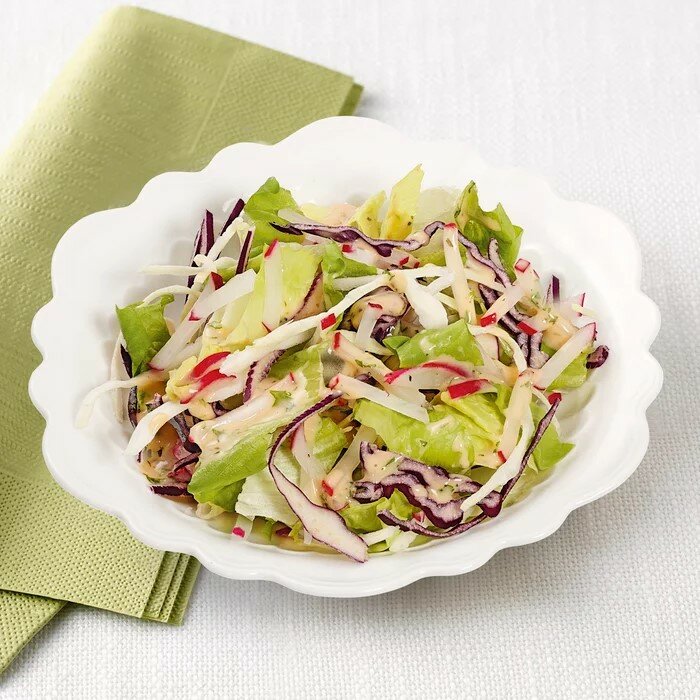 Hanseatensalat mit Balsamico Dressing