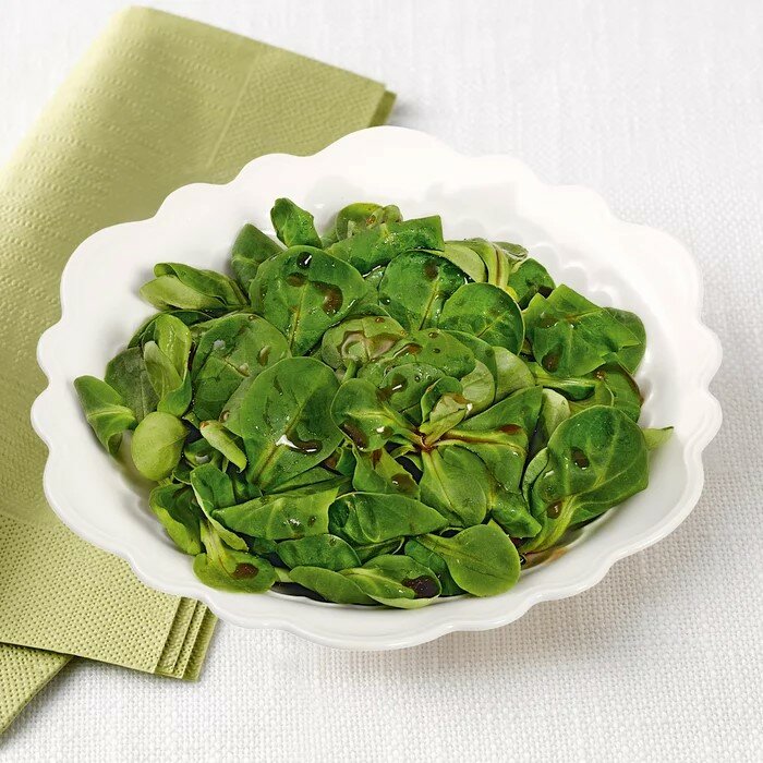 Feldsalat mit Balsamico Dressing